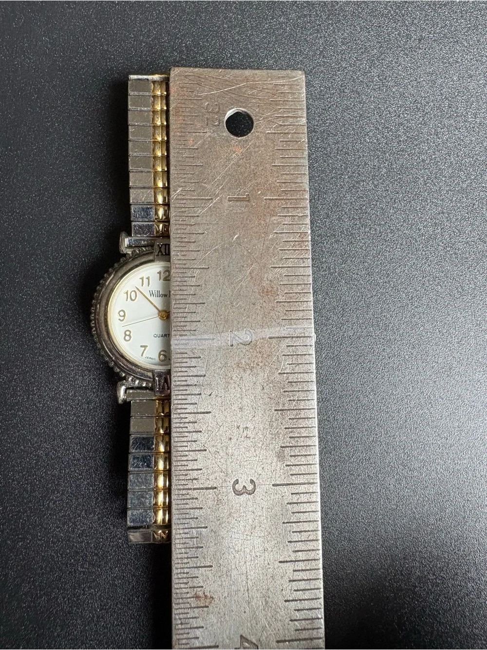 Two-Tone Women's Bracelet Watch - Silver & Gold